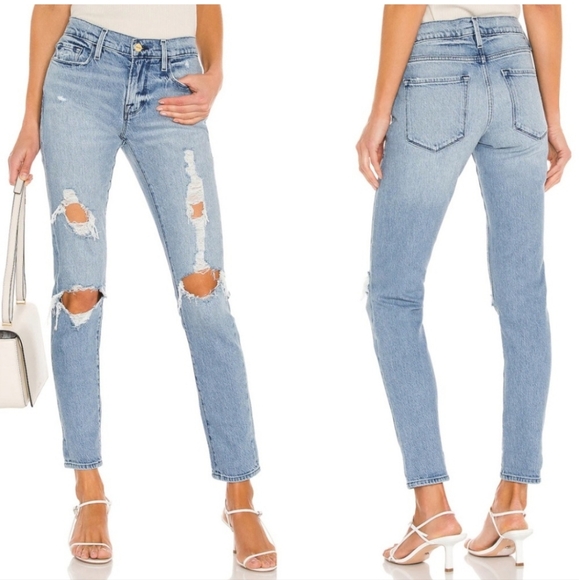 FRAME Le Garcon Boyfriend Jeans Size 29 - Picture 1 of 8